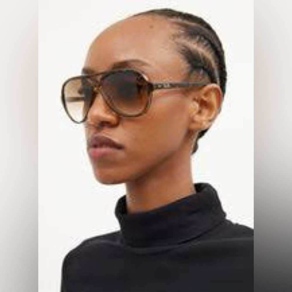 Ray-Ban RB4125 Sunglasses Aviators Havana 710/51 59/140 w/ Case & Original Box - Picture 10 of 16